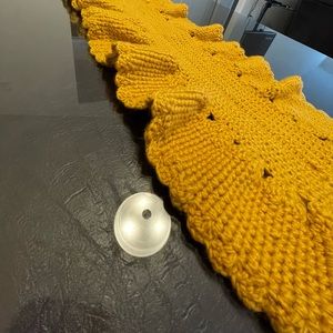 Handcrafted table runner